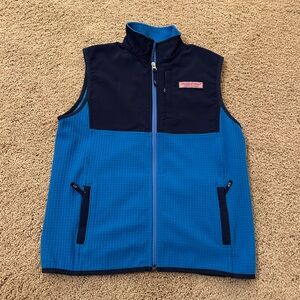 Vineyard Vines Kids Blue and Black Vest